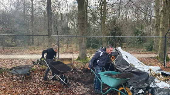 De moestuin van de Radboud Universiteit
