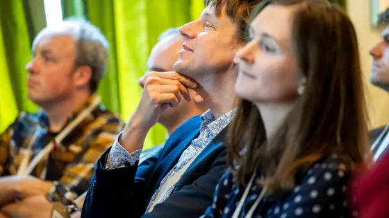 Universitair docent Bernard van Gastel en projectleider van het PEP-team Joep Bos-Coenraad