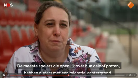 Screenshot van Mariecke bij NOS