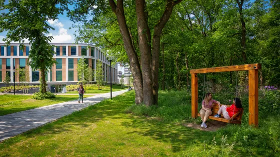Zomer op de campus