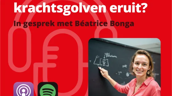 Radboud Science podcast met Béatrice Bonga