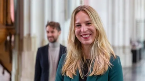 Radboud Studentonderscheiding voor Hester Voddé en Berend van Deelen